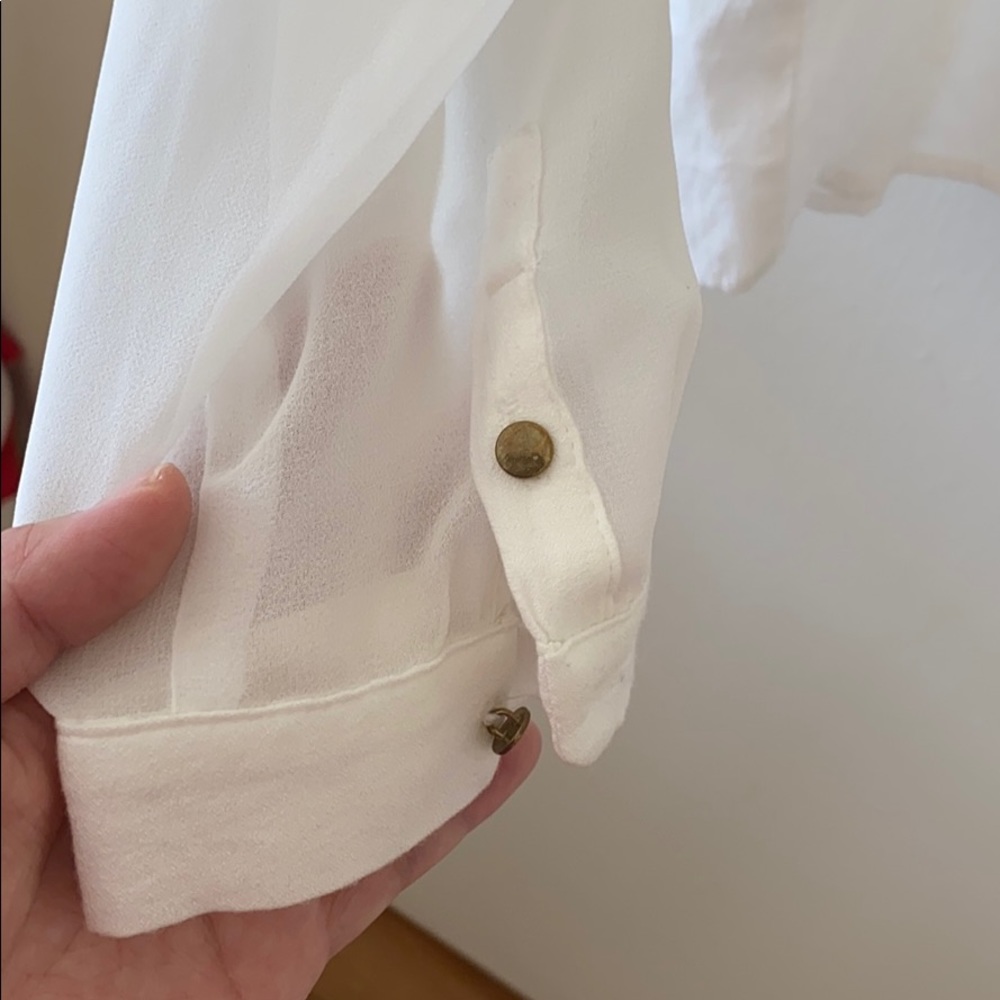 Mango stand collar shirt - Picture 3 of 5